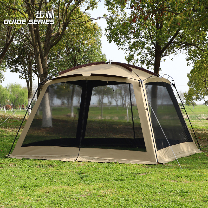 Camping Cooking Awning - FY outdoor mosquito-proof pergola camping self-driving