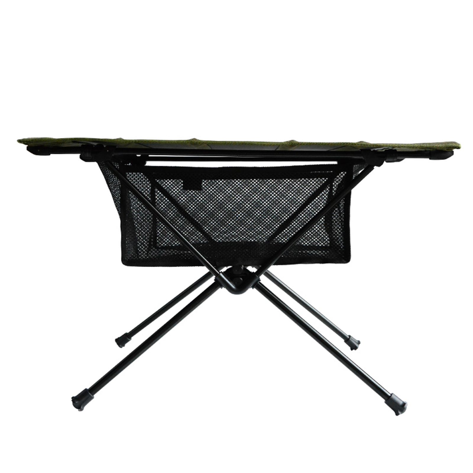 Camping Cooking Utensil Holder - Mesh Basket Organizer Camping Foldable Table