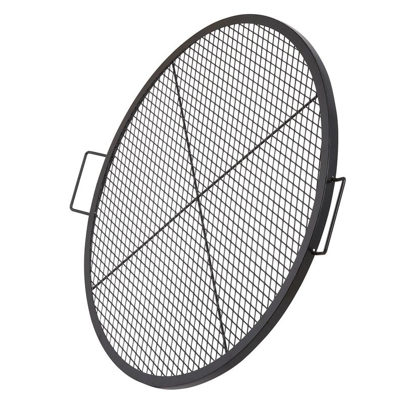 Camping Cooking Grill - Black Round Cooking Grid 36 Inch