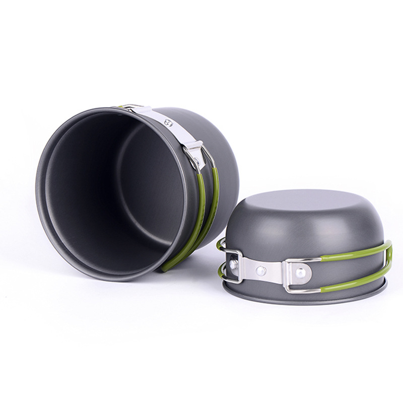 Ultralight Camping Pot Set: Ca - đánh giá và giá Camping Cooking Can