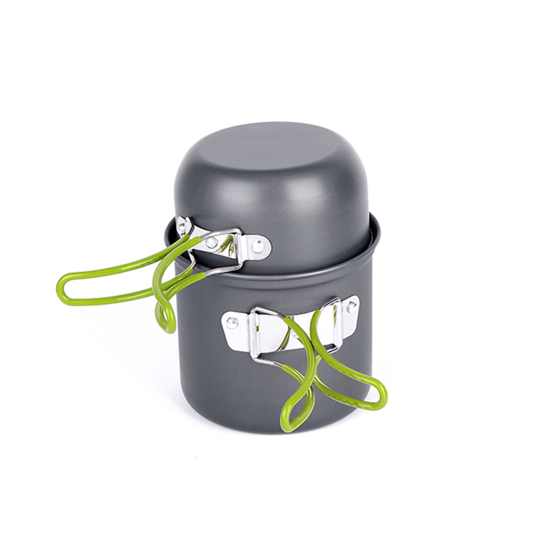 Ultralight Camping Pot Set: Ca - đánh giá và giá Camping Cooking Can