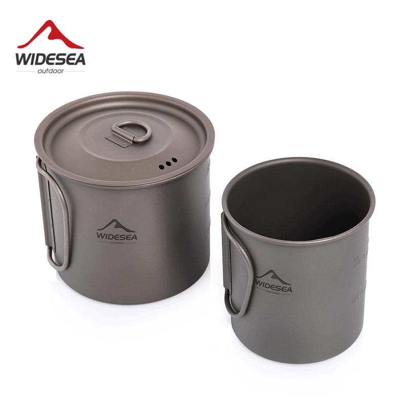 Widesea Camping Mug Titanium C - đánh giá và giá Camping Cooking Trangia
