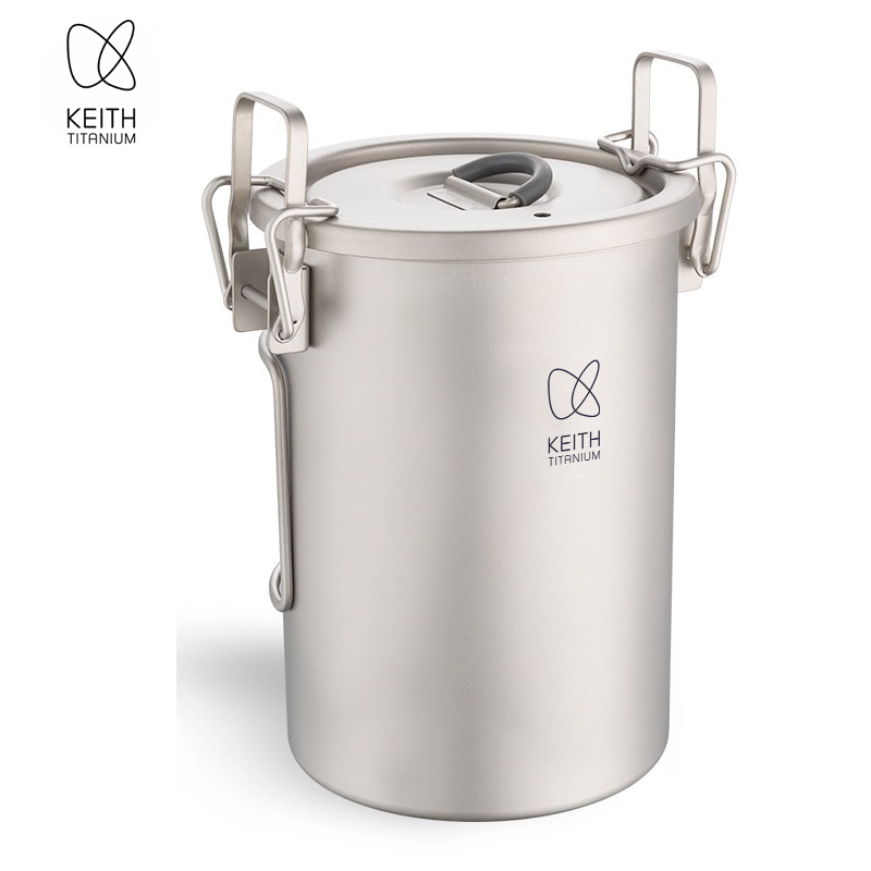 KEITH Pure Titanium Rice Cooke - đánh giá và giá Camping Cooking Can