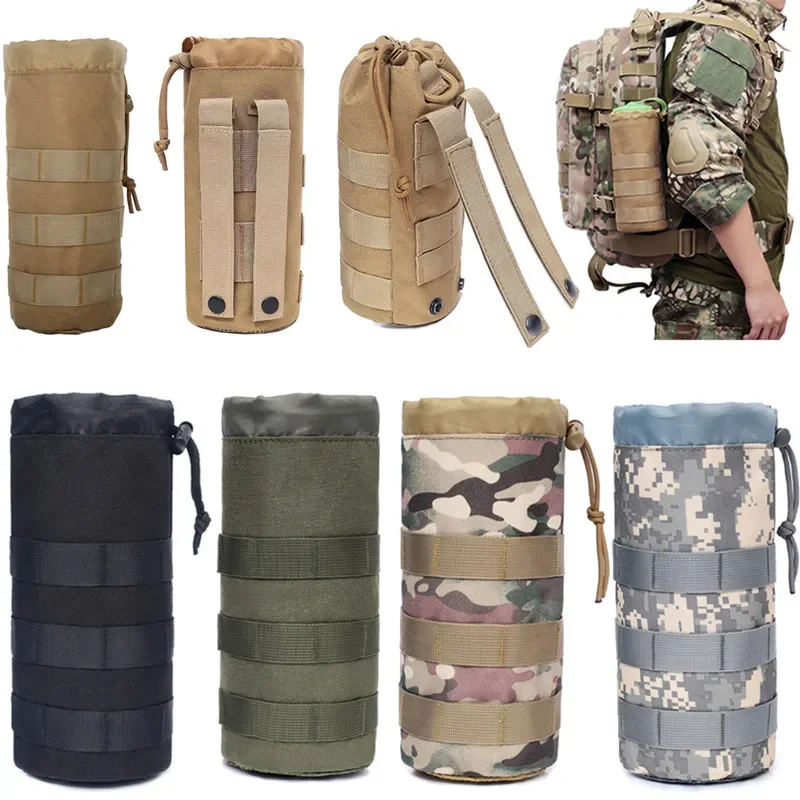 Tactical Molle Water Bottle Ba - đánh giá và giá Camping Cooking Can
