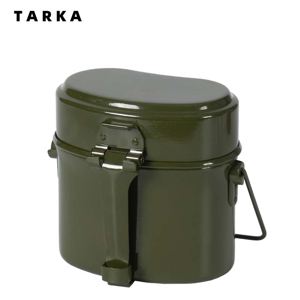 TARKA Camping Lunch Box Army C - đánh giá và giá Camping Cooking Kit Box