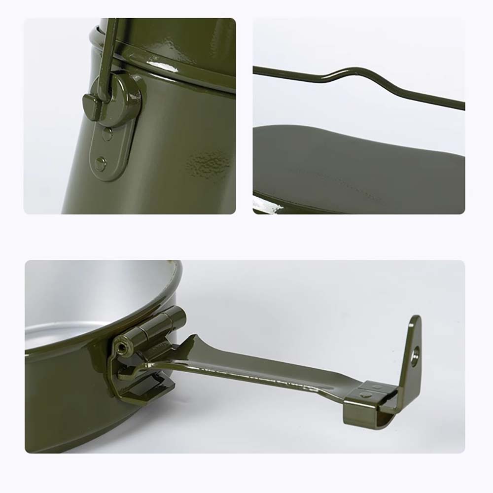 TARKA Camping Lunch Box Army C - đánh giá và giá Camping Cooking Kit Box