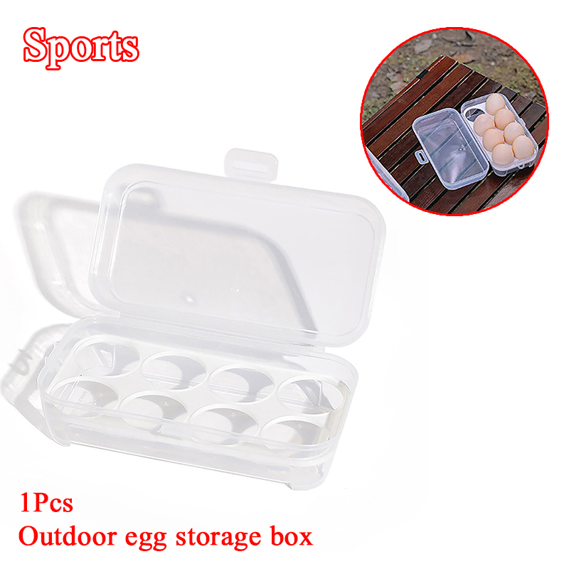 3/4/8 Grids Egg Holder Contain - đánh giá và giá Camping Cooking Utensil Holder
