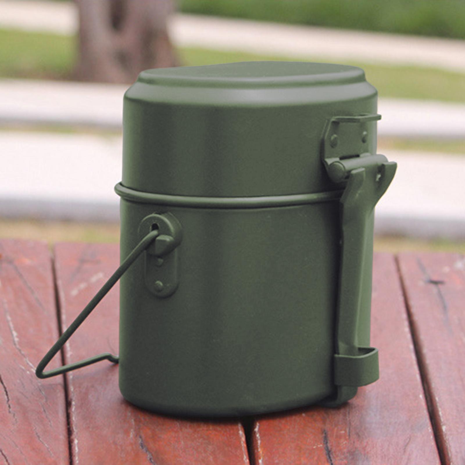 Outdoor Mess Tin Kit Camping L - đánh giá và giá Camping Cooking Kit Box