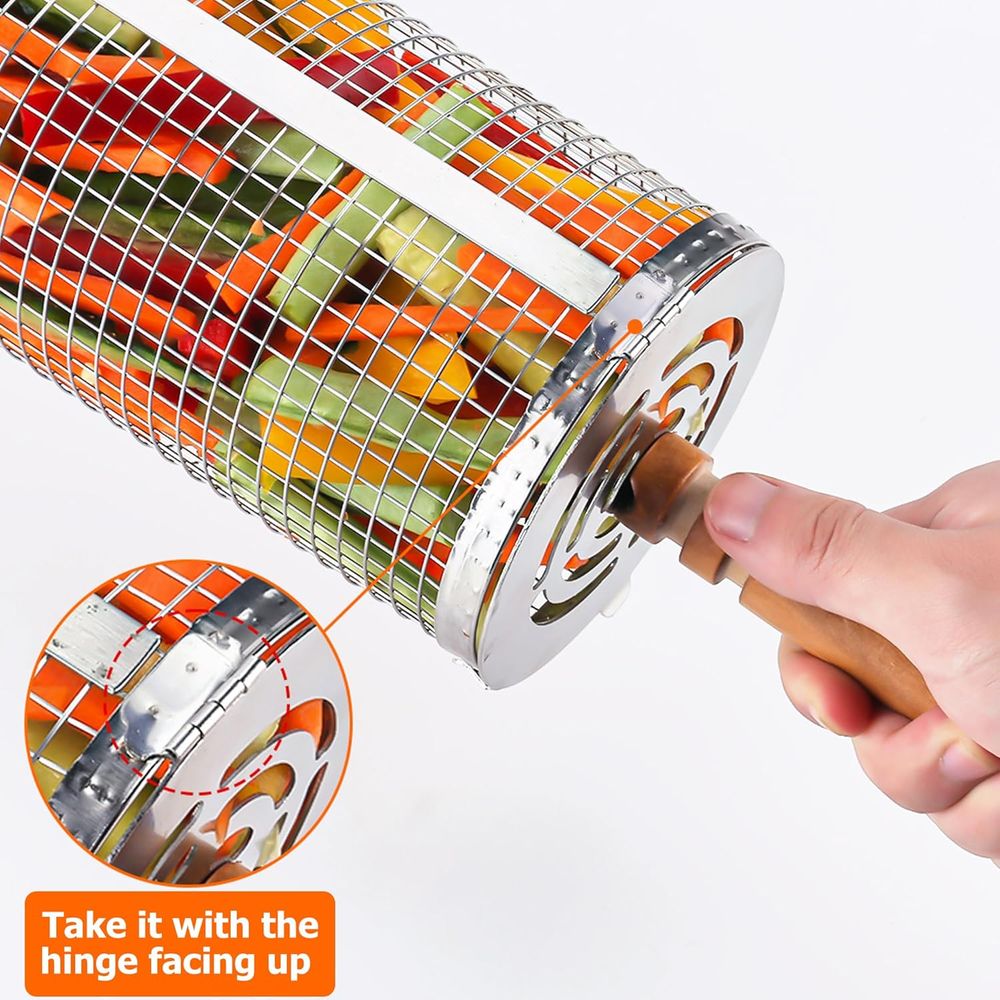 Large Round Stainless Steel Gr - đánh giá và giá Camping Cooking Grill