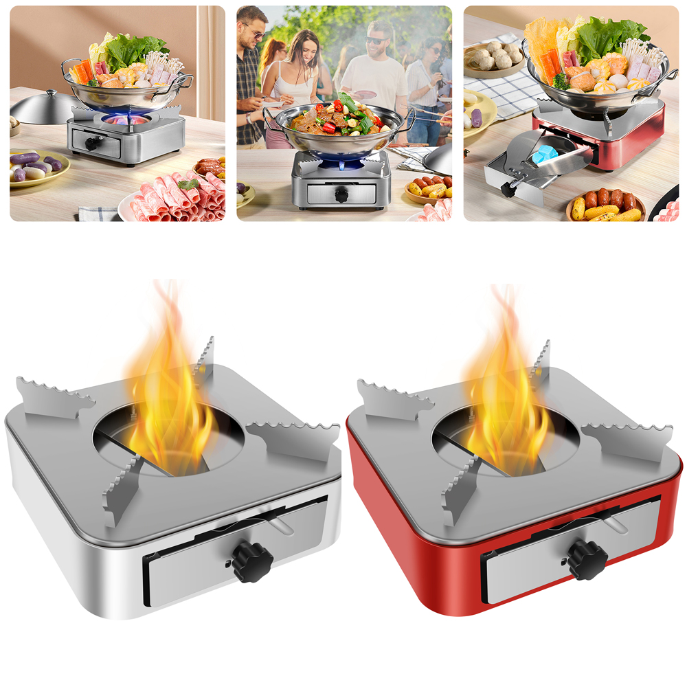 Portable Camping Stove Stainle - đánh giá và giá Camping Cooking Grill