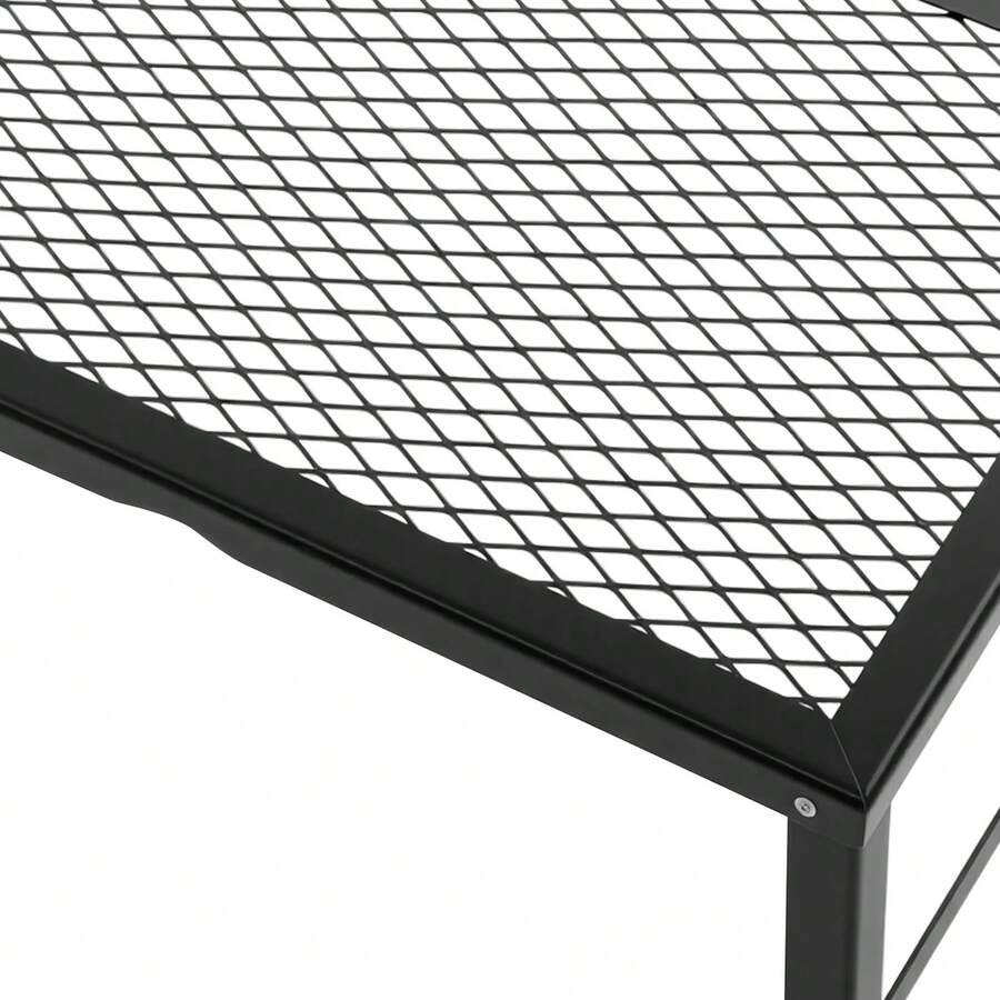 Black Folding Camping Grill, F - đánh giá và giá Camp Grill Portable Folding