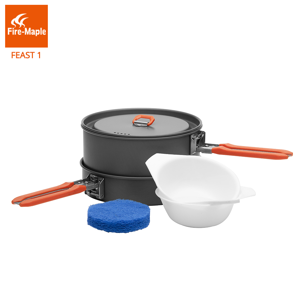 Fire Maple Feast 1 Outdoor Cam - đánh giá và giá Camping Cooking Set With Bag