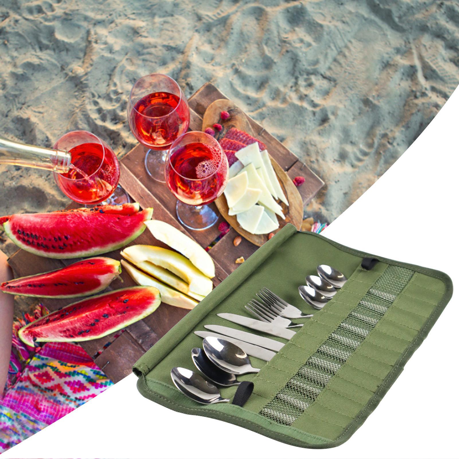 Camping Tableware Roll Bag Kit - đánh giá và giá Camping Cooking Trangia