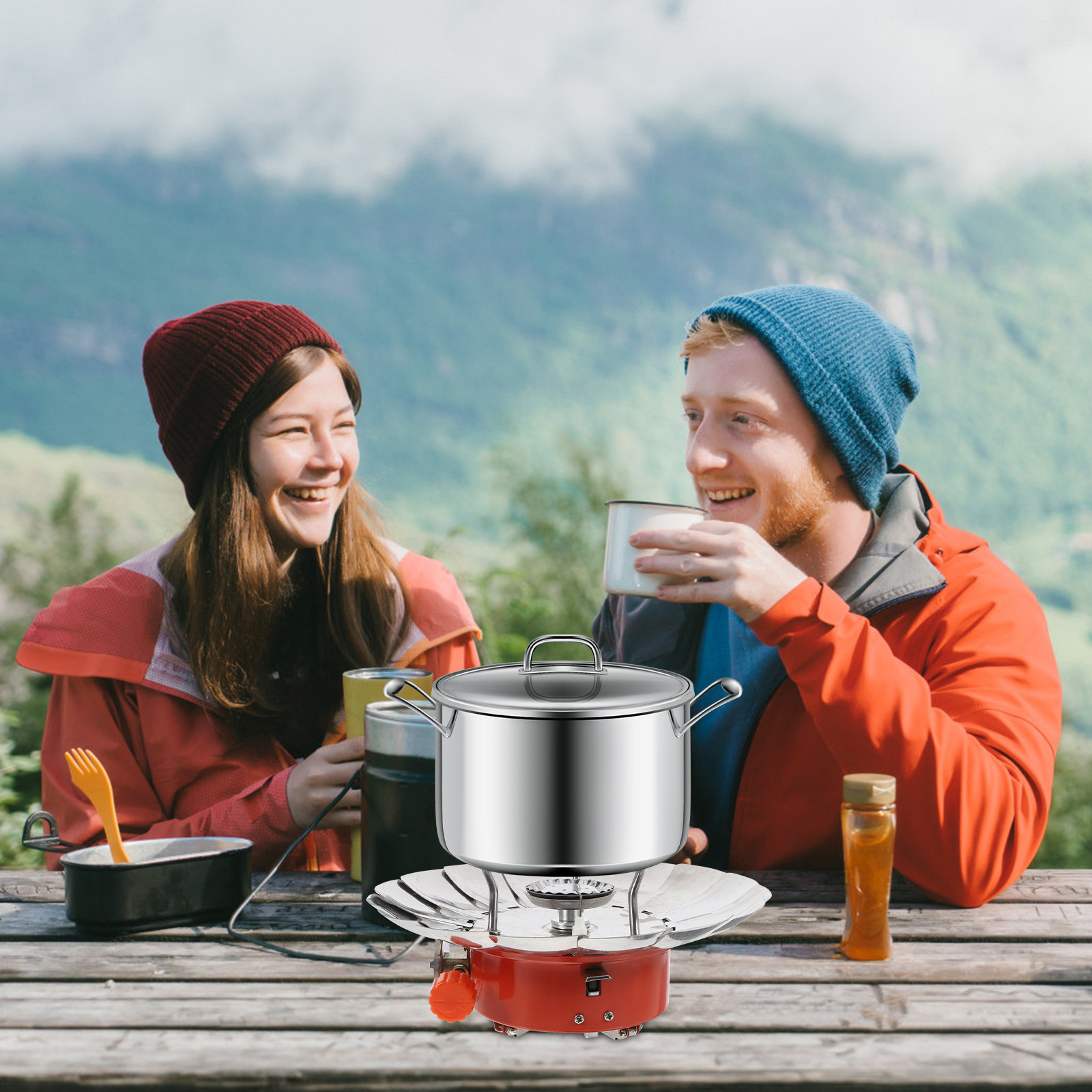 Portable Mini Lotus Furnace Wi - đánh giá và giá Camping Cooking Easy