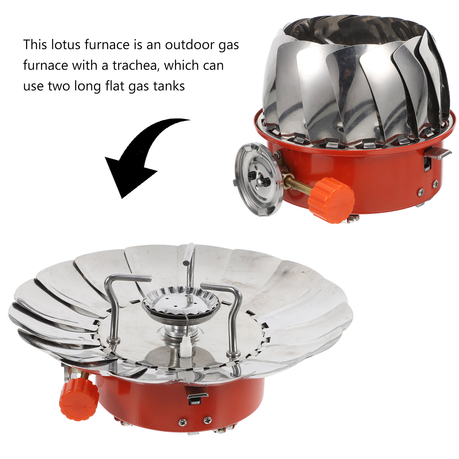 Portable Mini Lotus Furnace Wi - đánh giá và giá Camping Cooking Easy