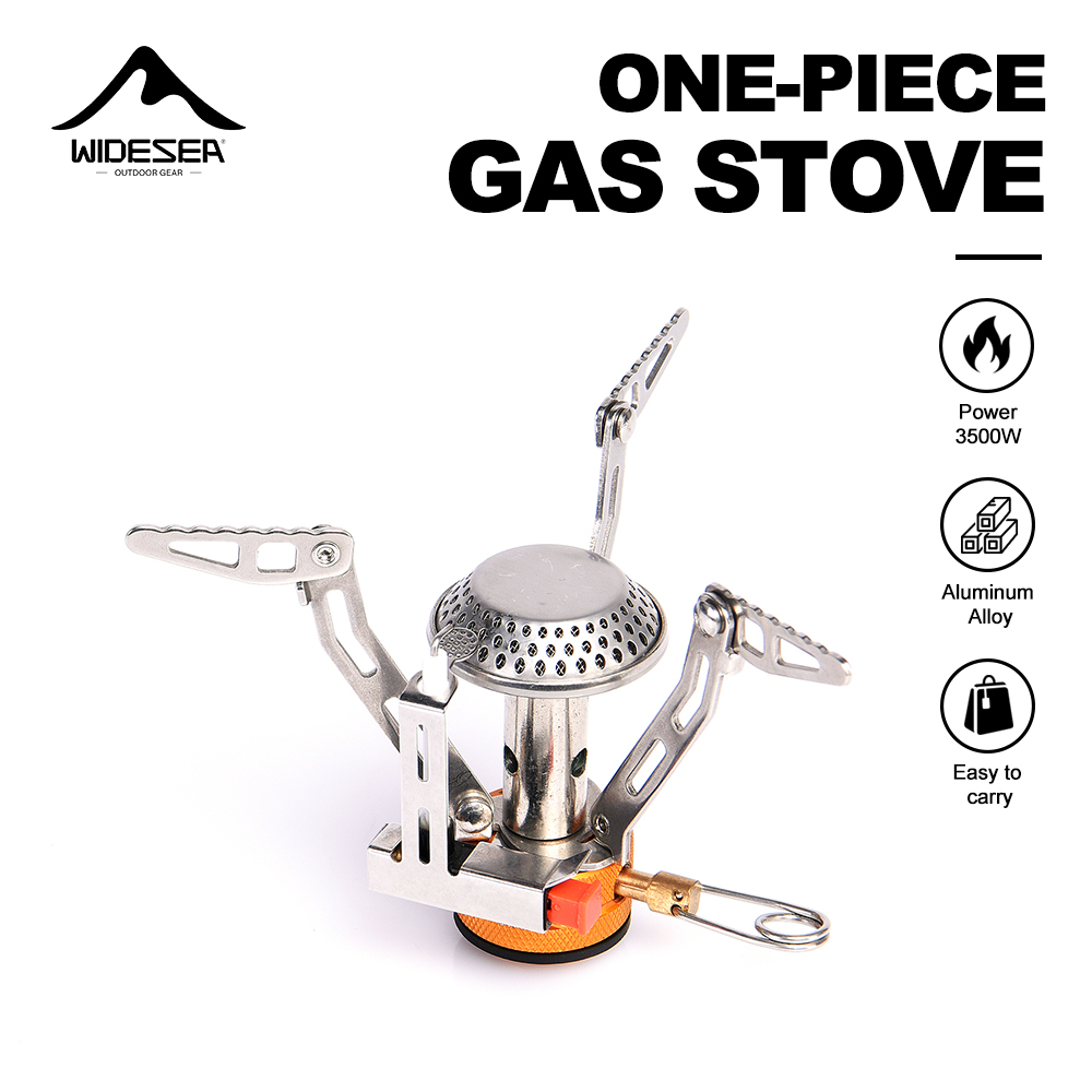 Widesea One-Piece Gas Stove 35 - đánh giá và giá Camping Cooking Easy