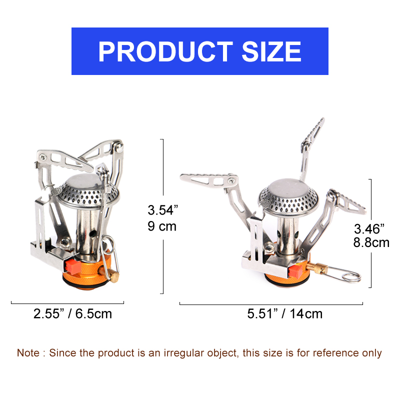 Widesea One-Piece Gas Stove 35 - đánh giá và giá Camping Cooking Easy