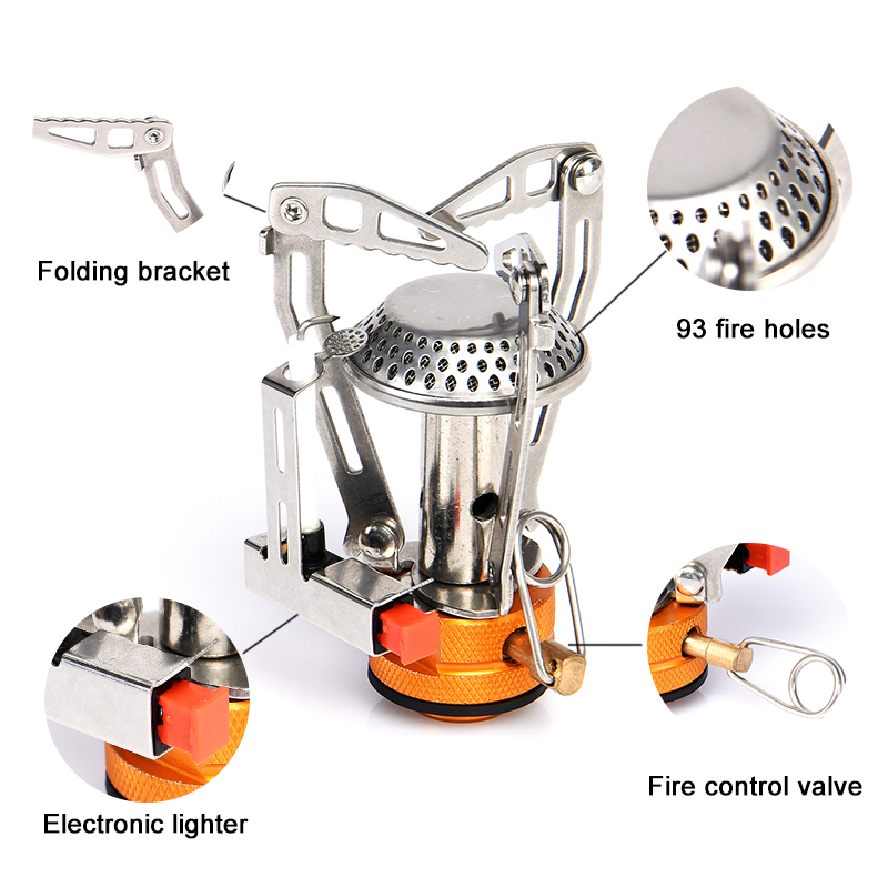 Widesea One-Piece Gas Stove 35 - đánh giá và giá Camping Cooking Easy