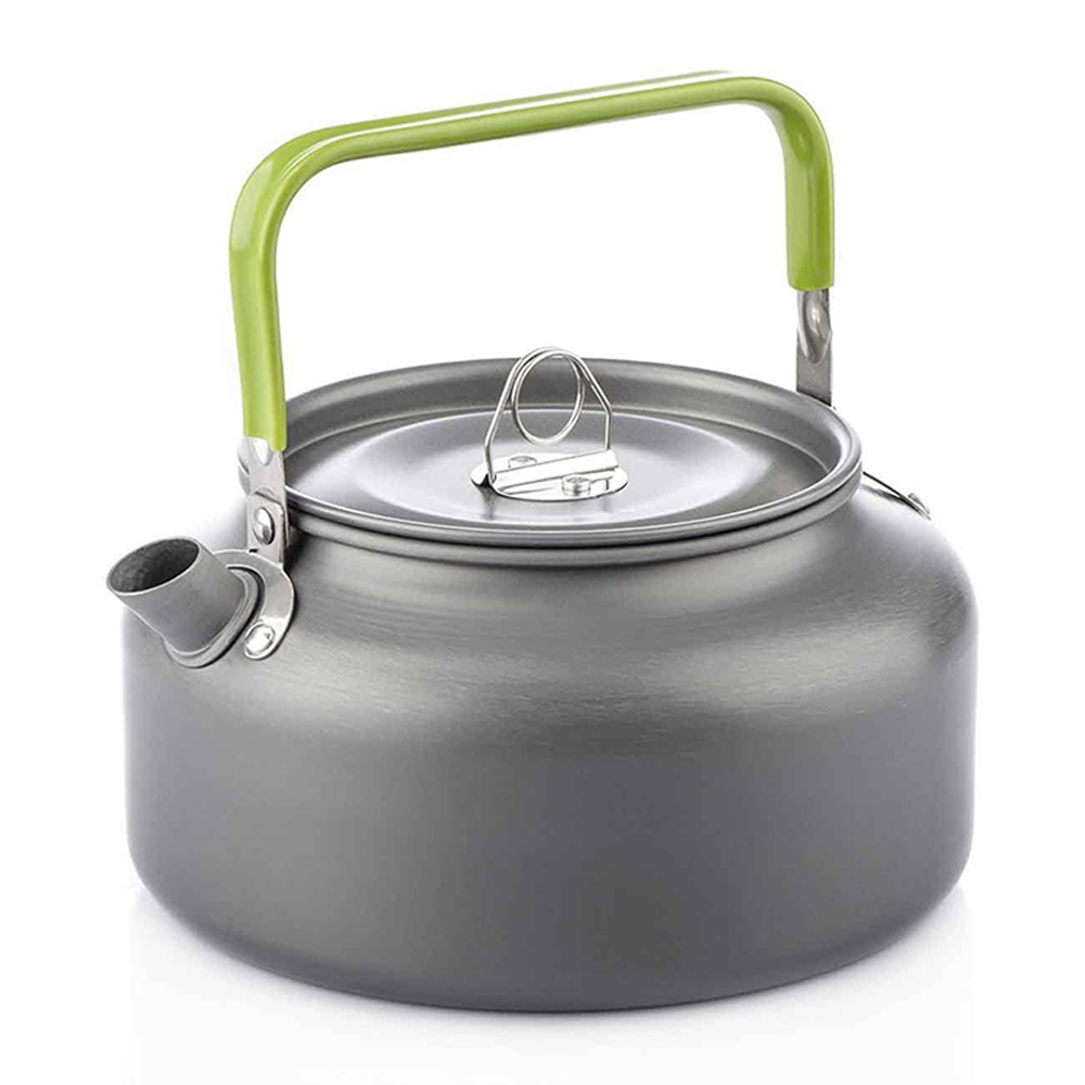 Portable Outdoor Water Kettle  - đánh giá và giá Camping Cooking Can