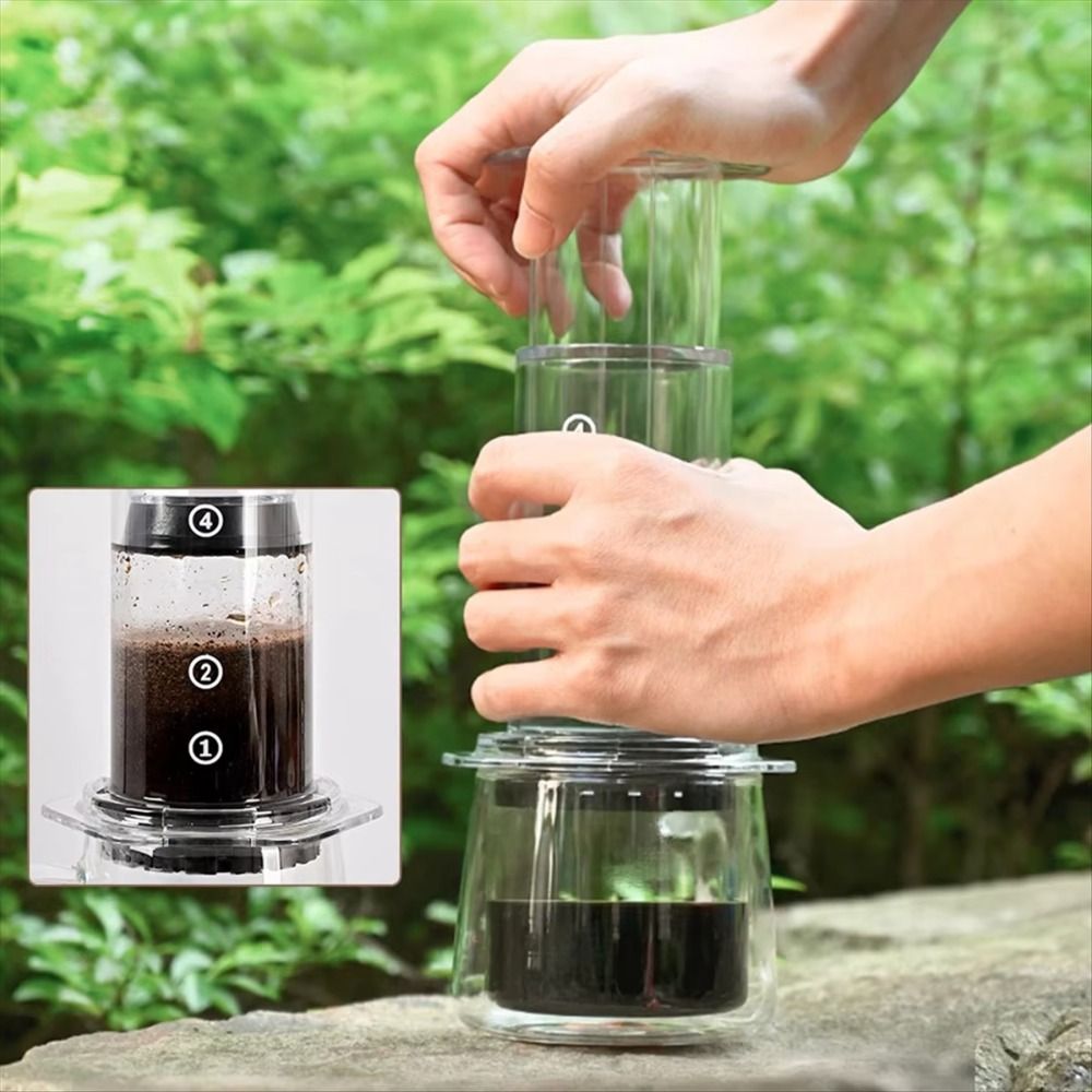 Portable Coffee Kettle French  - đánh giá và giá Camping Cooking Can