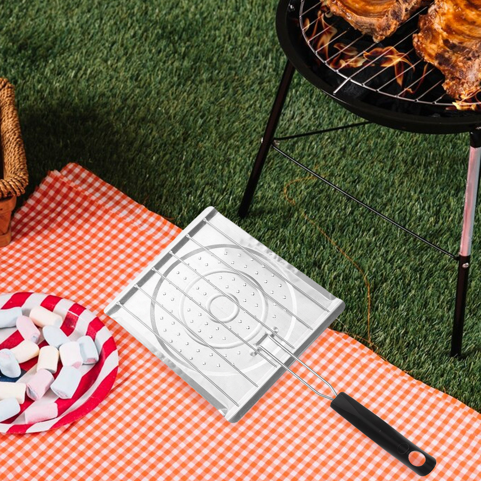 Noncoated Perforated Toaster G - đánh giá và giá Camping Cooking Grill