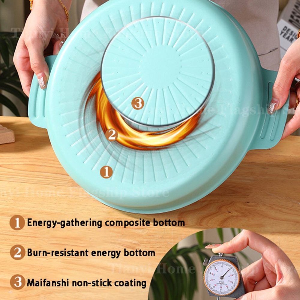 Grill Pan Round Non-Stick Barb - đánh giá và giá Camping Cooking Grill