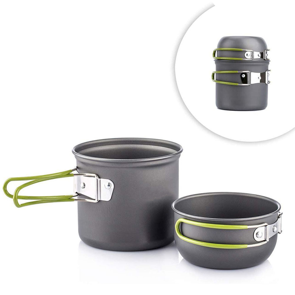 Ultralight Camping Pots Cookwa - đánh giá và giá Camping Cooking Pack