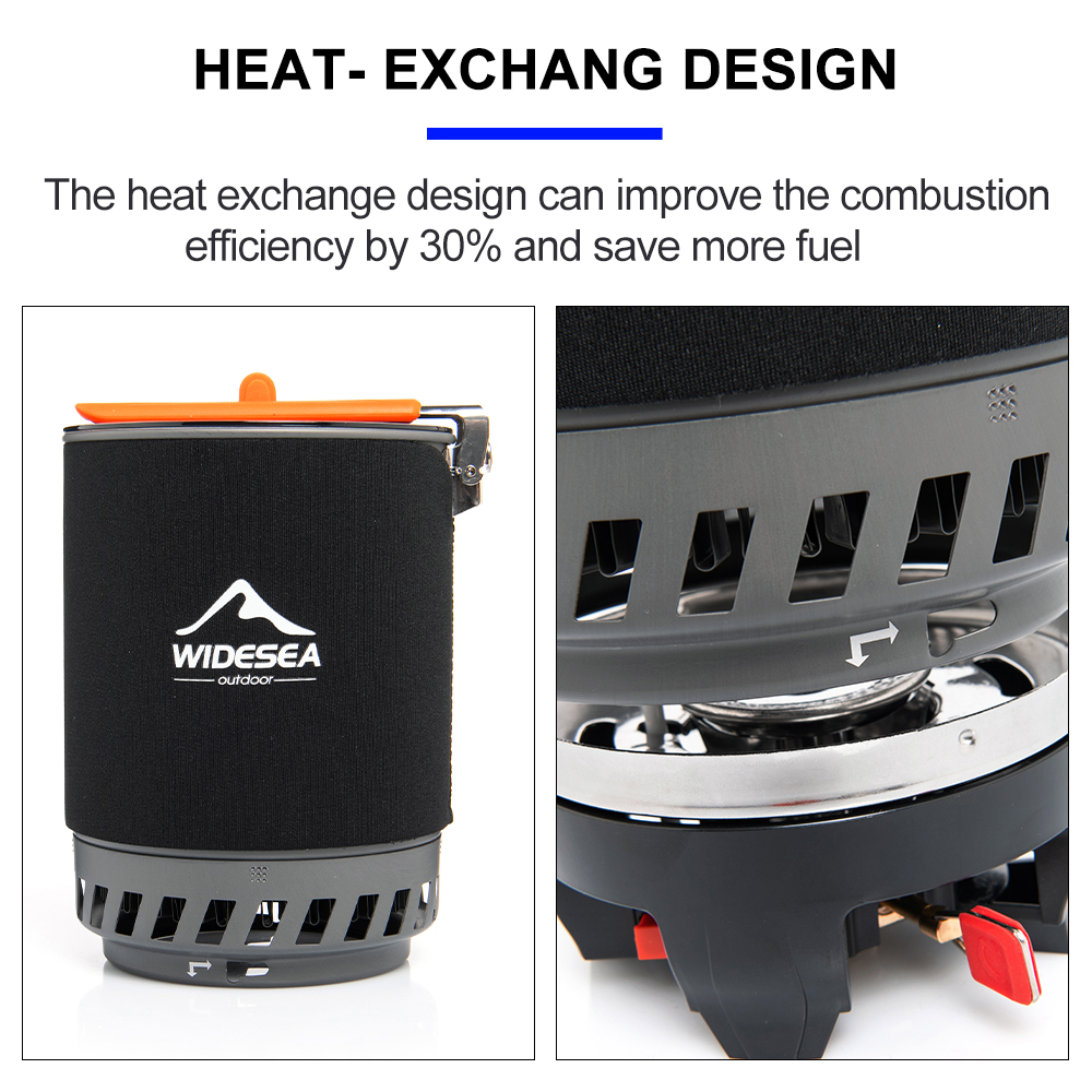 Widesea Camping Cooking System - đánh giá và giá Camping Cooking Can