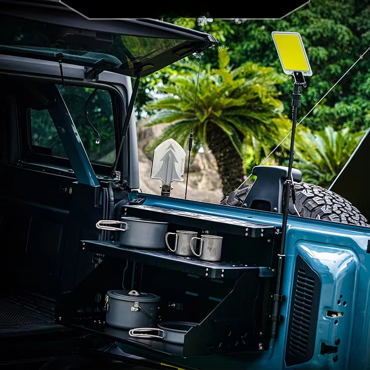 Tailgate Function Workstation  - đánh giá và giá Van Camping Cooking