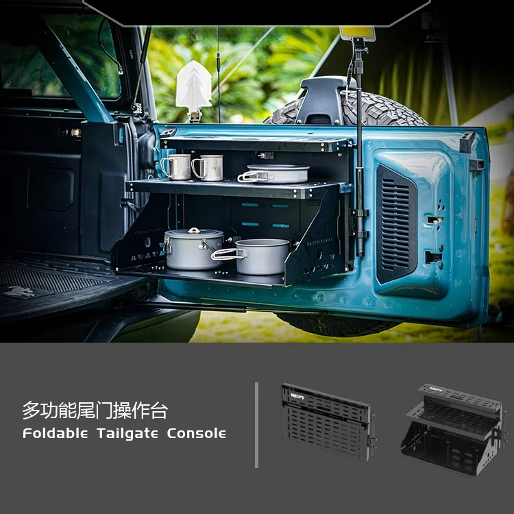 Tailgate Function Workstation  - đánh giá và giá Van Camping Cooking