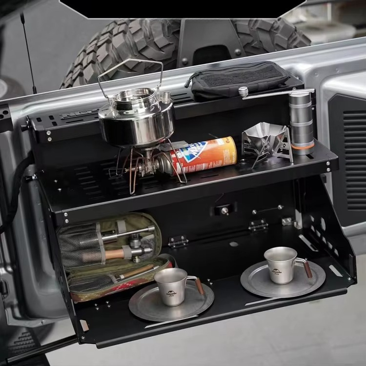 Tailgate Function Workstation  - đánh giá và giá Van Camping Cooking