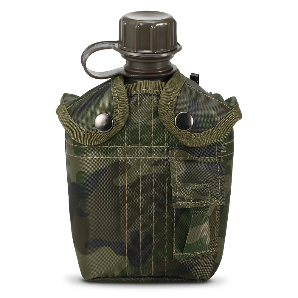 1L Outdoor Military Canteen Bo - đánh giá và giá Camping Cooking Can