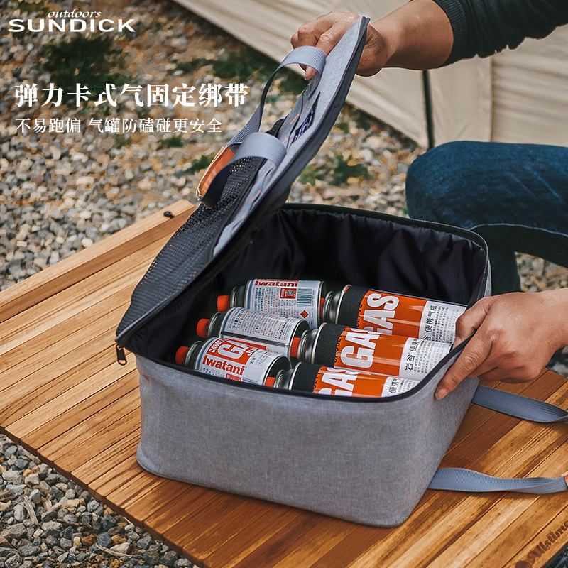 Outdoor Camping Picnic Bag Sto - đánh giá và giá Camping Cooking Set With Bag