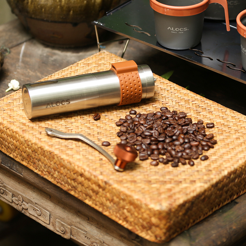 Outdoor Camping Hand Bean Grin - đánh giá và giá Camping Cooking Set With Bag