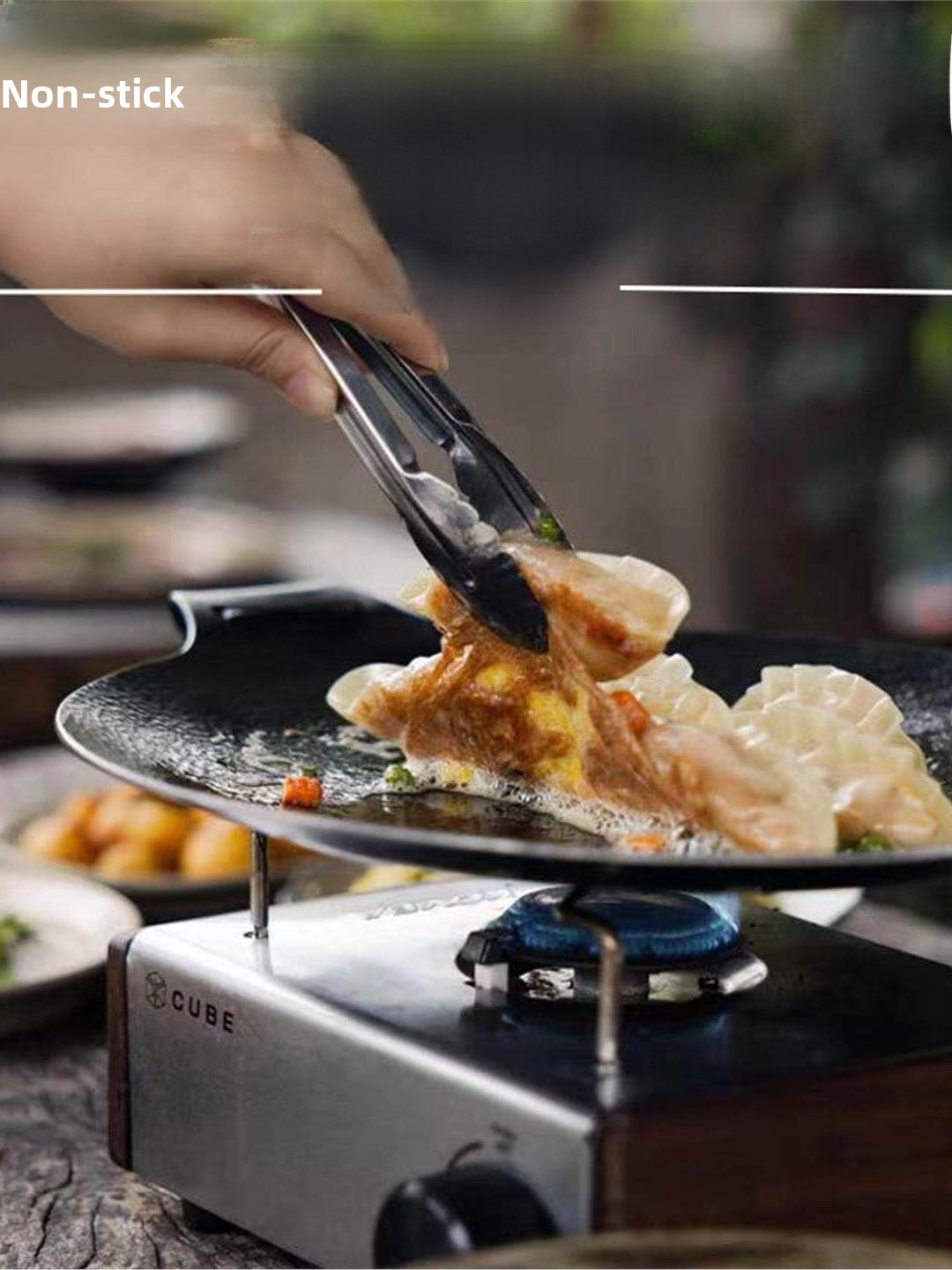 Outdoor Cast Iron Charcoal Gri - đánh giá và giá Camping Cooking Grill