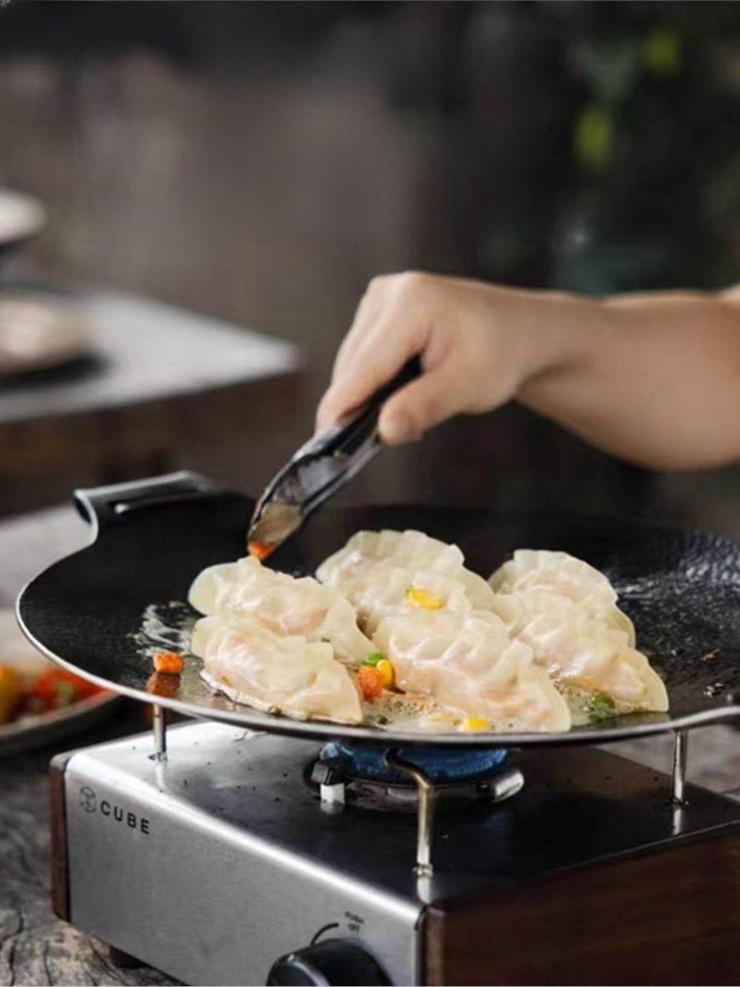 Outdoor Cast Iron Charcoal Gri - đánh giá và giá Camping Cooking Grill