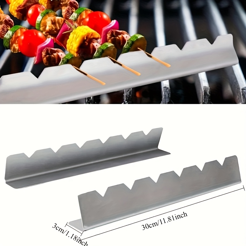2pcs Kebab Rack Kebab Stands S - đánh giá và giá Camping Cooking Utensil Holder