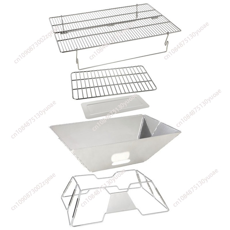 Portable Stainless Steel Foldi - đánh giá và giá Camp Grill Portable Folding