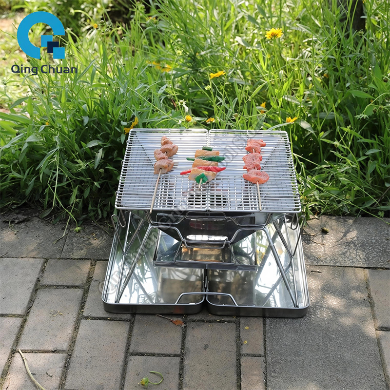 Camping Grill Charcoal Stove F - đánh giá và giá Camping Cooking Grill