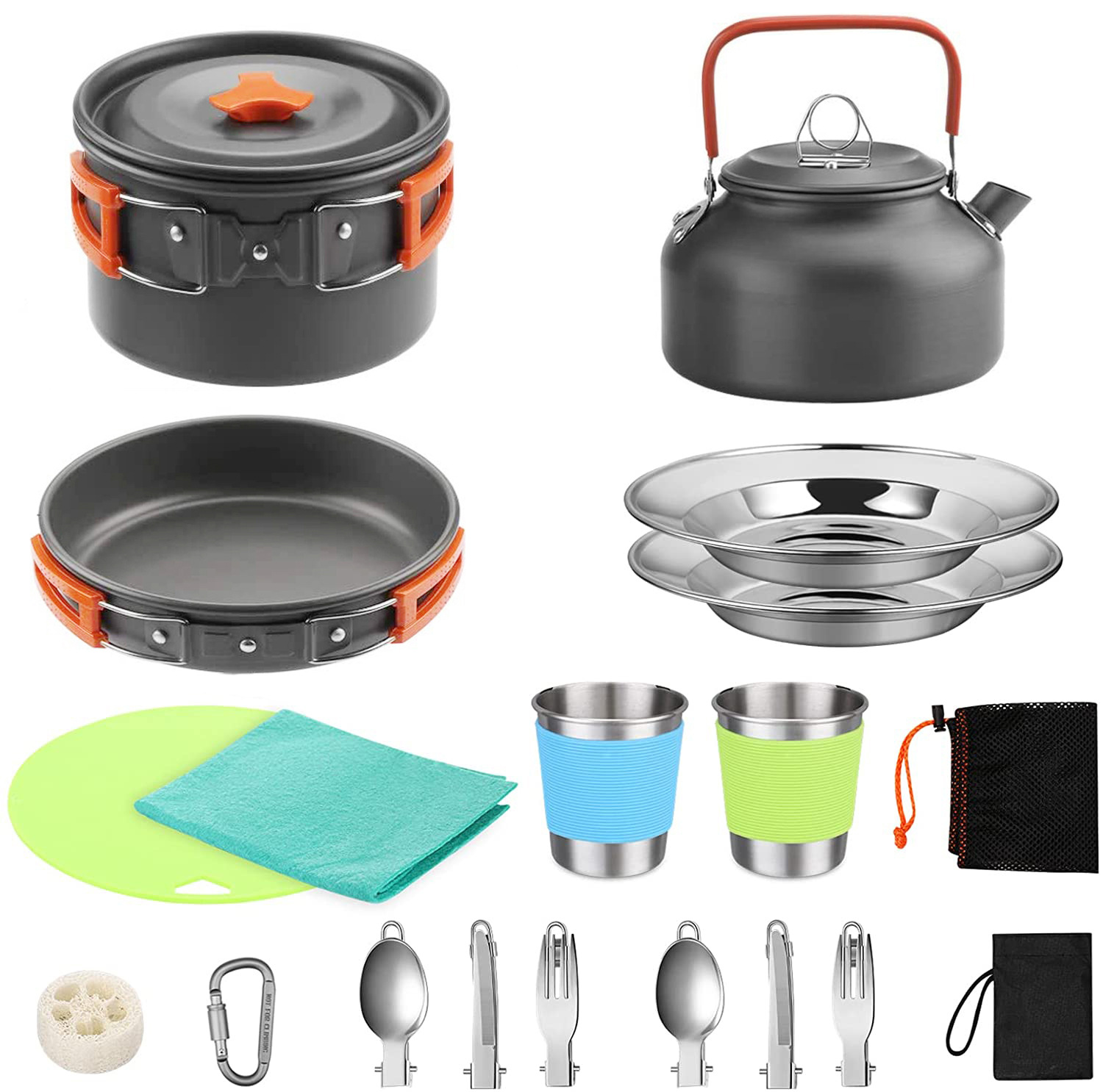Complete 2-3 Person Camping Co - đánh giá và giá Camping Cooking Easy