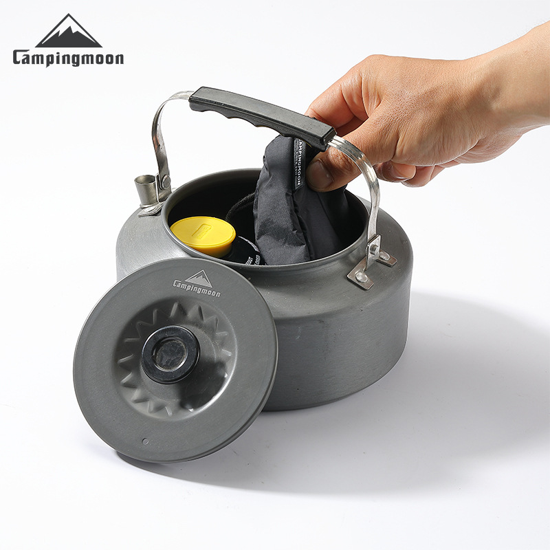 CAMPINGMOON XD-2F-BQ Nylon Out - đánh giá và giá Camping Cooking Set With Bag
