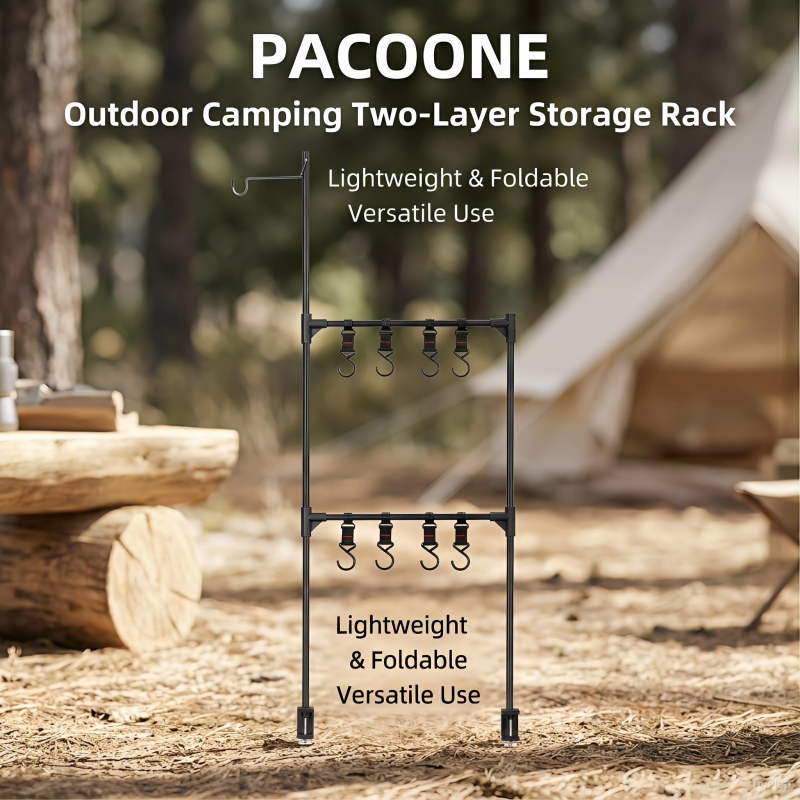 PACOONE Camping Shelf IGT Lant - đánh giá và giá Camping Cooking Utensil Holder