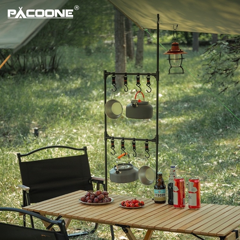 PACOONE Camping Shelf IGT Lant - đánh giá và giá Camping Cooking Utensil Holder