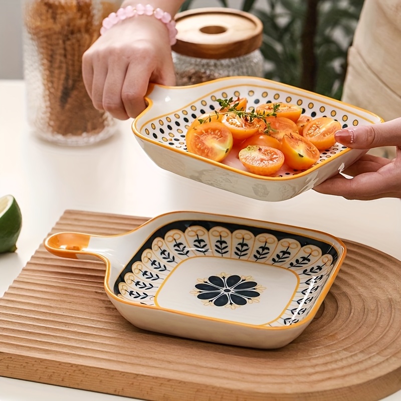 9-Inch Ceramic Baking Dish wit - đánh giá và giá Camping Cooking Easy