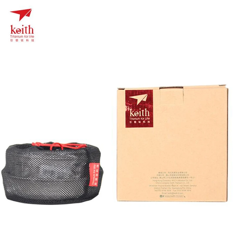 Keith 3PCS Titanium Cookware P - đánh giá và giá Camping Cooking Pan
