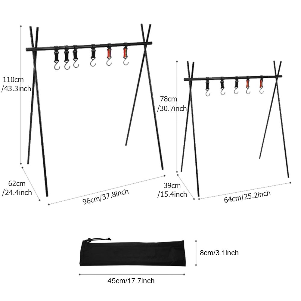 Folding Hanging Rack, Camping  - đánh giá và giá Camping Cooking Utensil Holder
