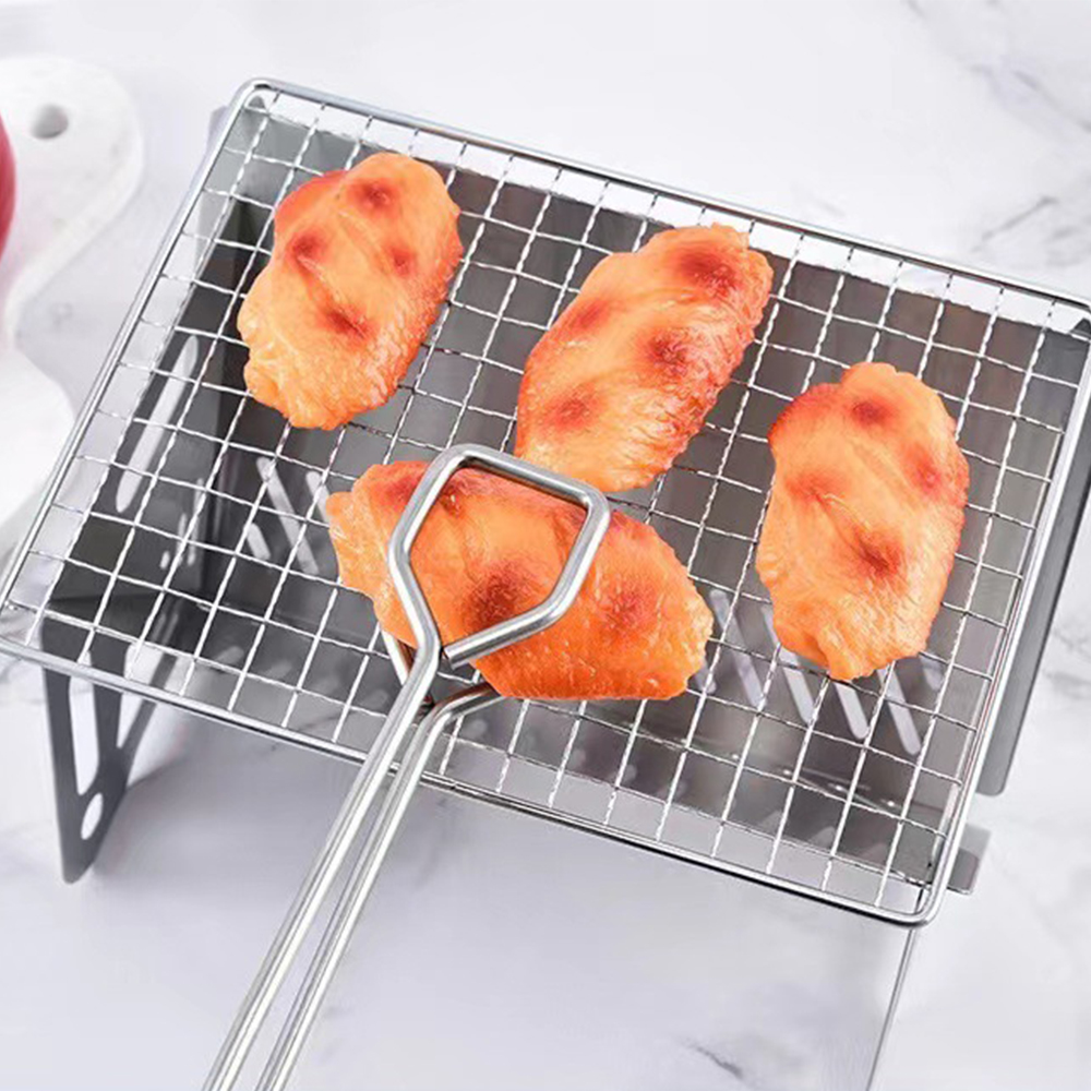 Camping Barbecue Stove with Gr - đánh giá và giá Camp Grill Portable Folding