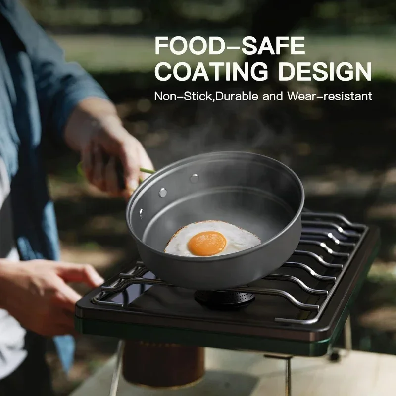 Camping Cooking Set, Outdoor K - đánh giá và giá Camping Cooking Set With Bag
