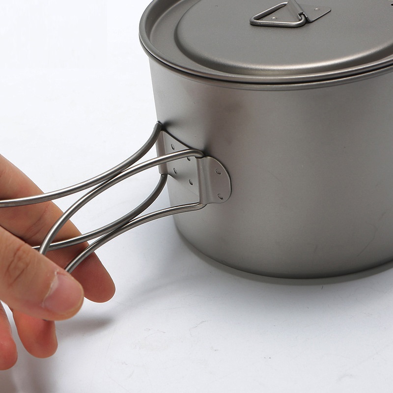 Outdoor Picnic Titanium Cookin - đánh giá và giá Camping Cooking Pan
