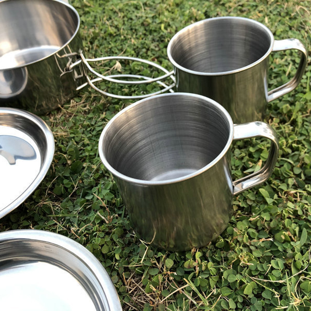 12.5CM D, 5.7CM H Camping Cook - đánh giá và giá Camping Cooking Easy